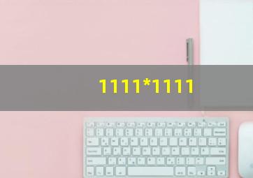 1111*1111