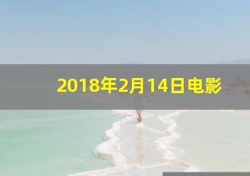 2018年2月14日电影