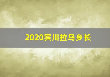 2020宾川拉乌乡长