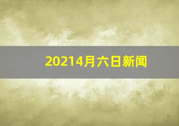 20214月六日新闻