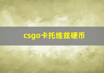 csgo卡托维兹硬币