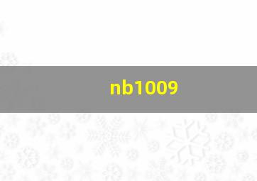 nb1009