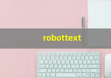 robottext