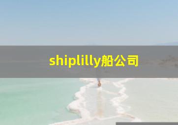 shiplilly船公司