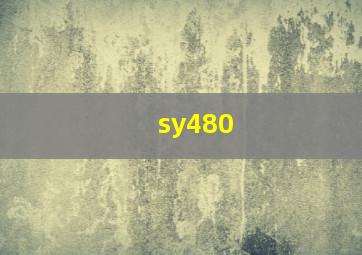 sy480