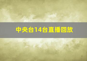 中央台14台直播回放