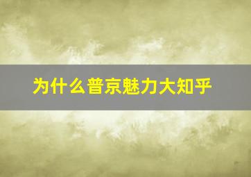 为什么普京魅力大知乎