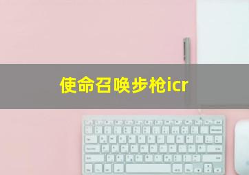 使命召唤步枪icr