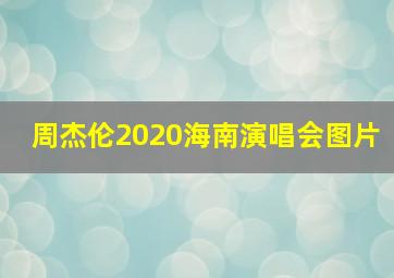 周杰伦2020海南演唱会图片