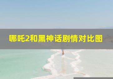 哪吒2和黑神话剧情对比图