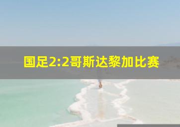 国足2:2哥斯达黎加比赛