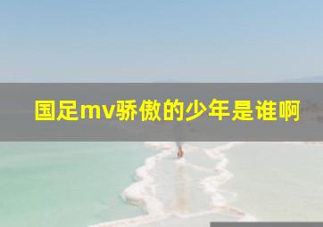 国足mv骄傲的少年是谁啊