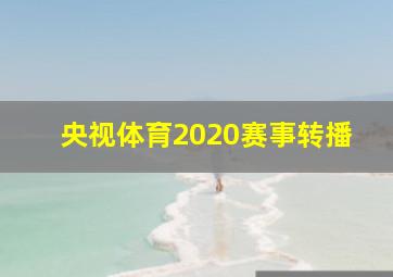 央视体育2020赛事转播