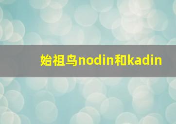 始祖鸟nodin和kadin