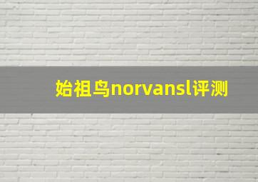 始祖鸟norvansl评测