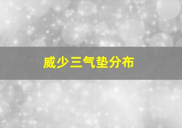 威少三气垫分布