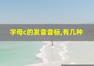 字母c的发音音标,有几种