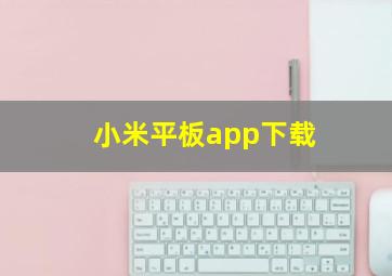 小米平板app下载