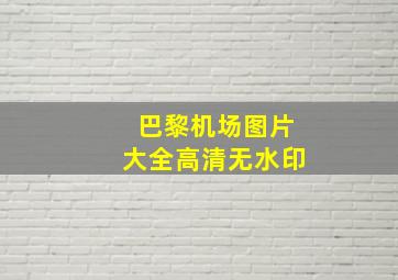 巴黎机场图片大全高清无水印