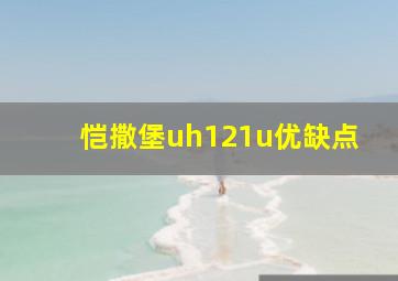 恺撒堡uh121u优缺点