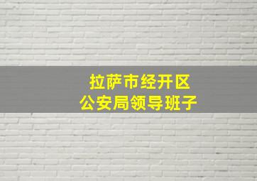 拉萨市经开区公安局领导班子