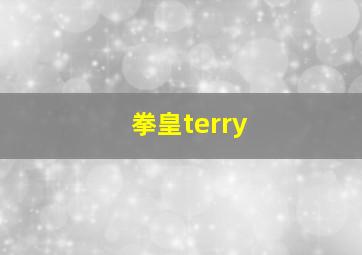 拳皇terry