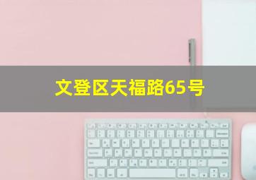 文登区天福路65号