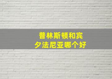 普林斯顿和宾夕法尼亚哪个好