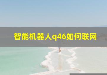 智能机器人q46如何联网