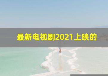 最新电视剧2021上映的