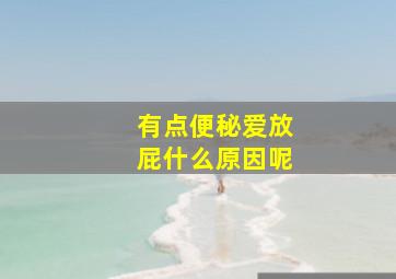 有点便秘爱放屁什么原因呢