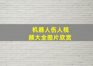 机器人伤人视频大全图片欣赏