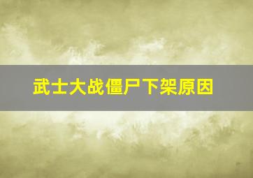 武士大战僵尸下架原因