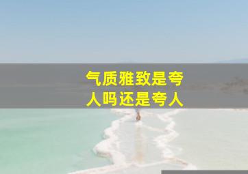 气质雅致是夸人吗还是夸人