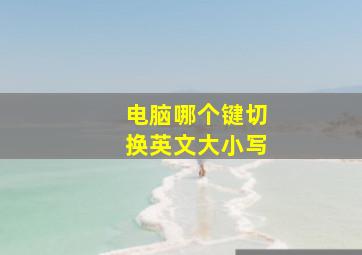 电脑哪个键切换英文大小写