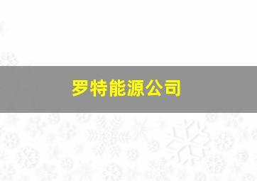 罗特能源公司