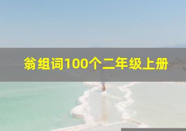 翁组词100个二年级上册