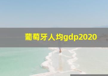 葡萄牙人均gdp2020