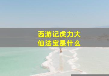 西游记虎力大仙法宝是什么