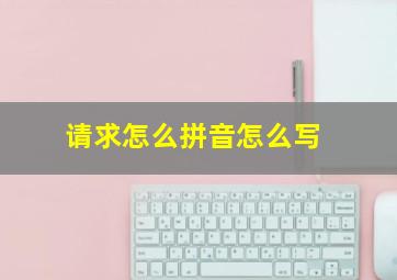 请求怎么拼音怎么写