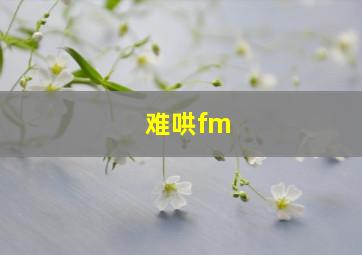 难哄fm